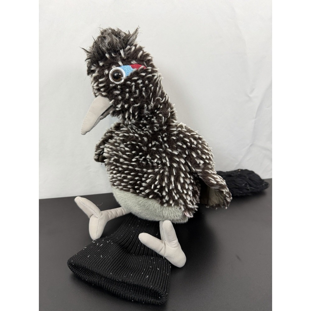 Daphne Road Runner Golf Head Cover Bird Brown Grey Golf Clubs Bird.